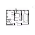 2-комнатная квартира,  ул. Красный Пахарь