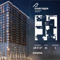 1-комнатная квартира,  