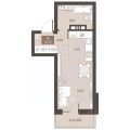 1-комнатная квартира,  