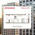 1-комнатная квартира,  