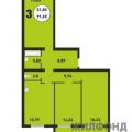 3-комнатная квартира, Ш. КАМЕНСКОЕ 3-комнатная квартира, Ш. КАМЕНСКОЕ