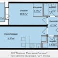 1-комнатная квартира, П. СТАНЦИИ КРЁКШИНО, 1-комнатная квартира, П. СТАНЦИИ КРЁКШИНО,