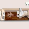 1-комнатная квартира, УЛ. АНТОНОВА 1-комнатная квартира, УЛ. АНТОНОВА