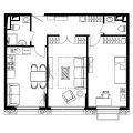 2-комнатная квартира, МОСКВА, КАШИРСКОЕ Ш 65 2-комнатная квартира, МОСКВА, КАШИРСКОЕ Ш 65