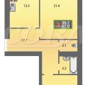 2-комнатная квартира, УЛ. ЛИНЕЙНАЯ, 21 2-комнатная квартира, УЛ. ЛИНЕЙНАЯ, 21