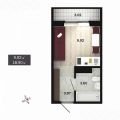 1-комнатная квартира, УЛ. КРЕМЛЕВСКАЯ, 112 К1 1-комнатная квартира, УЛ. КРЕМЛЕВСКАЯ, 112 К1