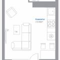 1-комнатная квартира, Ш. НОВОРЯЗАНСКОЕ, 11 1-комнатная квартира, Ш. НОВОРЯЗАНСКОЕ, 11