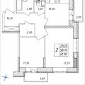 2-комнатная квартира, УЛ. ДРУЖБЫ 2-комнатная квартира, УЛ. ДРУЖБЫ
