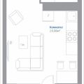 1-комнатная квартира, Ш. НОВОРЯЗАНСКОЕ, 13 1-комнатная квартира, Ш. НОВОРЯЗАНСКОЕ, 13