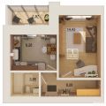 2-комнатная квартира, УЛ. ОРЕНБУРГСКИЙ ТРАКТ, 2 2-комнатная квартира, УЛ. ОРЕНБУРГСКИЙ ТРАКТ, 2