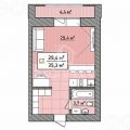 1-комнатная квартира, УЛ. ПОЛЕВАЯ, 105 К6 1-комнатная квартира, УЛ. ПОЛЕВАЯ, 105 К6