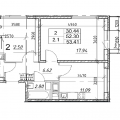2-комнатная квартира, Ш. МОСКОВСКОЕ, 274 2-комнатная квартира, Ш. МОСКОВСКОЕ, 274