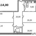 4-комнатная квартира, УЛ. КРЕМЕНЧУГСКАЯ, 11 К1 4-комнатная квартира, УЛ. КРЕМЕНЧУГСКАЯ, 11 К1