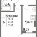 1-комнатная квартира, УЛ. ЕЛЯНА, 68А 1-комнатная квартира, УЛ. ЕЛЯНА, 68А