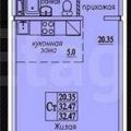 1-комнатная квартира, УЛ. НИКОЛАЯ СОТНИКОВА 1-комнатная квартира, УЛ. НИКОЛАЯ СОТНИКОВА