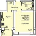 1-комнатная квартира, УЛ. ДОБРОЛЮБОВА, 53 1-комнатная квартира, УЛ. ДОБРОЛЮБОВА, 53