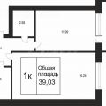 1-комнатная квартира, УЛ. АВИАСТРОИТЕЛЕЙ, 27 1-комнатная квартира, УЛ. АВИАСТРОИТЕЛЕЙ, 27