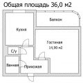 1-комнатная квартира, УЛ. ЦЕЛИННАЯ 1-комнатная квартира, УЛ. ЦЕЛИННАЯ