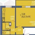 2-комнатная квартира, УЛ. ДЕГТЯРЕВА, 31 2-комнатная квартира, УЛ. ДЕГТЯРЕВА, 31