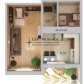 1-комнатная квартира, ТРАКТ. МАМАДЫШСКИЙ 1-комнатная квартира, ТРАКТ. МАМАДЫШСКИЙ