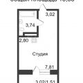 1-комнатная квартира, УЛ. НОВОСЕЛОВ 1-комнатная квартира, УЛ. НОВОСЕЛОВ