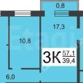 3-комнатная квартира, УЛ. ЛЕСКОВА 3-комнатная квартира, УЛ. ЛЕСКОВА