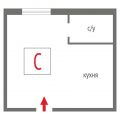 1-комнатная квартира, УЛ. СЛАВЯНСКАЯ, 27 1-комнатная квартира, УЛ. СЛАВЯНСКАЯ, 27
