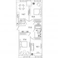 3-комнатная квартира, ПР-КТ. РЯЗАНСКИЙ, 2Б 3-комнатная квартира, ПР-КТ. РЯЗАНСКИЙ, 2Б