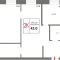 2-комнатная квартира, УЛ. АКАДЕМИЧЕСКАЯ, 23А 2-комнатная квартира, УЛ. АКАДЕМИЧЕСКАЯ, 23А