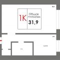 1-комнатная квартира, УЛ. НЕКРАСОВА, 14 1-комнатная квартира, УЛ. НЕКРАСОВА, 14
