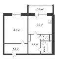 1-комнатная квартира, УЛ. ЗАВЕРТЯЕВА, 21 1-комнатная квартира, УЛ. ЗАВЕРТЯЕВА, 21
