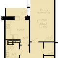 1-комнатная квартира, ПР-КТ. МОСКОВСКИЙ, 90 1-комнатная квартира, ПР-КТ. МОСКОВСКИЙ, 90