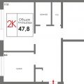 2-комнатная квартира, УЛ. КУНАРСКАЯ, 63 2-комнатная квартира, УЛ. КУНАРСКАЯ, 63