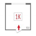 1-комнатная квартира, УЛ. ГУРЗУФСКАЯ, 18 1-комнатная квартира, УЛ. ГУРЗУФСКАЯ, 18