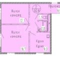 2-комнатная квартира, УЛ. ЖЕРДЕВА, 44 2-комнатная квартира, УЛ. ЖЕРДЕВА, 44