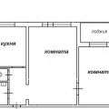 2-комнатная квартира, ОЗЕРНАЯ, 41 2-комнатная квартира, ОЗЕРНАЯ, 41