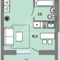 1-комнатная квартира, ПЕР. ТИМОФЕЯ ЧАРКОВА, 1 1-комнатная квартира, ПЕР. ТИМОФЕЯ ЧАРКОВА, 1