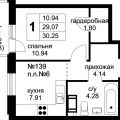 1-комнатная квартира, ДЕРЕВНЯ СТАРОСЕЛЬЕ 1-комнатная квартира, ДЕРЕВНЯ СТАРОСЕЛЬЕ