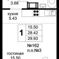 1-комнатная квартира, ДЕРЕВНЯ СТАРОСЕЛЬЕ 1-комнатная квартира, ДЕРЕВНЯ СТАРОСЕЛЬЕ