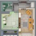 1-комнатная квартира, УЛ. ОСНАБРЮКСКАЯ, 30 1-комнатная квартира, УЛ. ОСНАБРЮКСКАЯ, 30