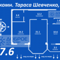 2-комнатная квартира, СЕВАСТОПОЛЬ, УЛ. ШЕВЧЕНКО ТАРАСА 2-комнатная квартира, СЕВАСТОПОЛЬ, УЛ. ШЕВЧЕНКО ТАРАСА