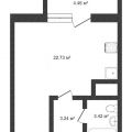 1-комнатная квартира, УЛ. ДМИТРИЯ МЕНДЕЛЕЕВА 1-комнатная квартира, УЛ. ДМИТРИЯ МЕНДЕЛЕЕВА