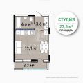 1-комнатная квартира, ПРОЕЗД. ВОРОНИНСКИЕ ГОРКИ, 99Б 1-комнатная квартира, ПРОЕЗД. ВОРОНИНСКИЕ ГОРКИ, 99Б