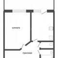1-комнатная квартира, ТЮМЕНЬ, УЛ.ЩОРСА 2 1-комнатная квартира, ТЮМЕНЬ, УЛ.ЩОРСА 2