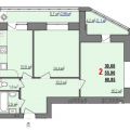 2-комнатная квартира, УЛ. ПАРКОВАЯ, 11 2-комнатная квартира, УЛ. ПАРКОВАЯ, 11