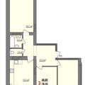 3-комнатная квартира, УЛ. ПАРКОВАЯ, 13 3-комнатная квартира, УЛ. ПАРКОВАЯ, 13