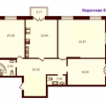 3-комнатная квартира, УЛ. КИРОЧНАЯ, 57 3-комнатная квартира, УЛ. КИРОЧНАЯ, 57