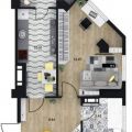 1-комнатная квартира, СЕВАСТОПОЛЬ, АЛЕКСАНДРА МАРИНЕСКО 1-комнатная квартира, СЕВАСТОПОЛЬ, АЛЕКСАНДРА МАРИНЕСКО