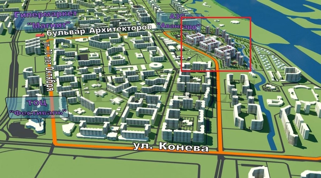 План застройки московка 2 омск