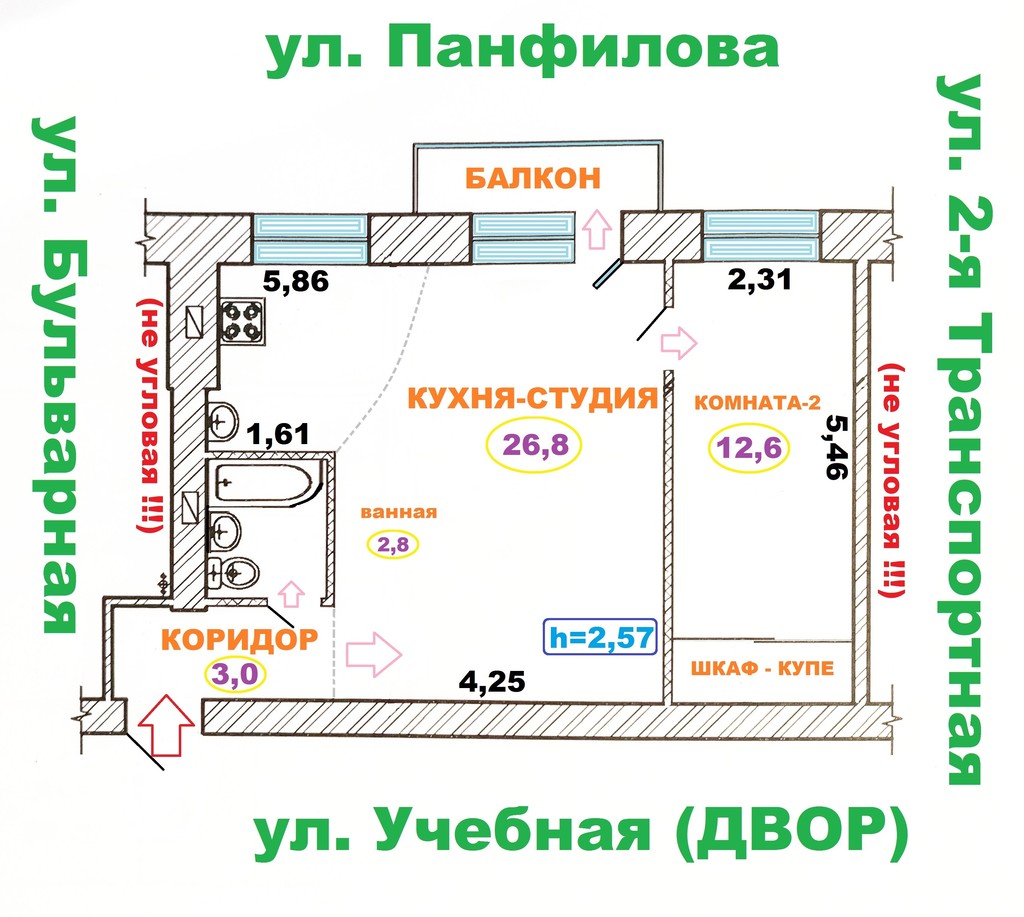 Млсн омск недвижимость карта